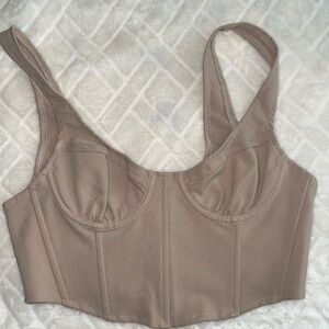 FASHIONOVA  Tan Women's Bustier